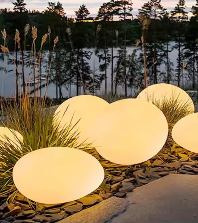 Fabricante al por mayor al aire libre césped patio jardín decoración a prueba de agua moderna led lámpara de pie