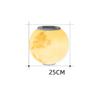 Wholesale outdoor lawn lights from the factory, with a garden moon design, used for creating the atmosphere of pool parties and garden lighting. - 25