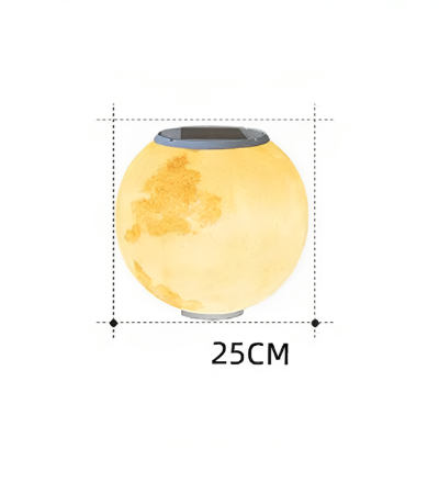 Mayorías de luces de césped exteriores de la fábrica, con un diseño de luna en el jardín, utilizadas para crear el ambiente de fiestas en piscina y la iluminación del jardín. - 25