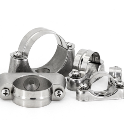 304 Stainless Steel Wall-mounted Clips, Hose Clamps, Horseshoe Clips, Saddle Clips, Pipe Clamps, Pipe Holders for Exposed Installation to Fix Pipes Away from the Wall