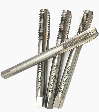 Factory Wholesale, Direct Shipment. Precision High-Speed Steel Mold 2-in-1 Hand Taps, with Metric Standard Fluted Hand Taps and Machine Taps.