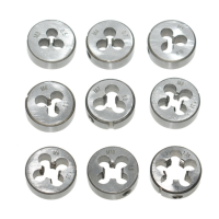 Factory customization Factory wholesale Manual threading tools including taps and circular dies Hand dies for tapping national standard coarse threads M3 - M12 from the factory