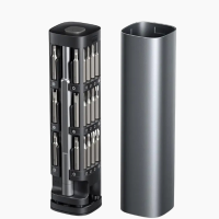 46-in-1 Mini Precision Screwdriver Bit Set, Industrial-Grade Chromium Magnetic Material, PZ Electronic Repair Tool Kit - 2-199