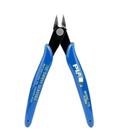 Factory direct hair 170 hand tool wire pliers non-slip rubber mini diagonal pliers for random cutting and trimming