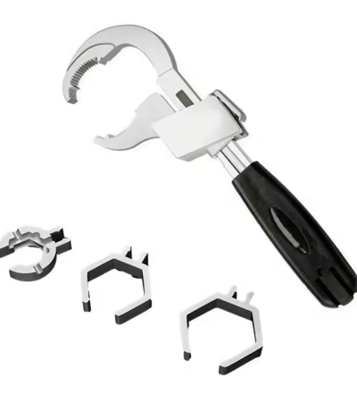 Factory direct multi-function sink bathroom wrench universal large opening special bathroom wrench repair tool