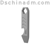 Manufacturers direct sale titanium alloy wrench multi-function screwdriver outdoor portable pocket tool