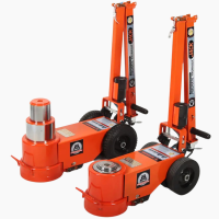 Factory delivery Heavy Duty 50 ton 80 ton 100 ton Pneumatic Air Pressure Operated Truck Repair Lift Hydraulic Floor Jack - 15T/30T/165-205MM/340-385MM