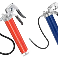Factory wholesale pistol - grip grease guns, 400cc, 500cc, 14oz American style, 12000psi heavy - duty manual pistol - grip grease gun 500cc - 500-2999