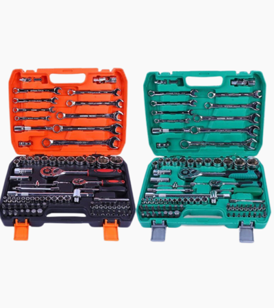 Factory wholesale Combined socket ratchet wrench for machine and auto repair, vehicle tool bit and quick connecting rod