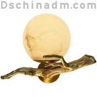 Art Deco marble wall light hand-designed modern interior home living room bedroom wall decorative light