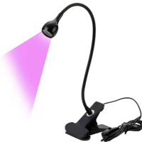 Clip-on UV LED Mini UV Gel Curing Ultraviolet Lamp, Manicure Lamp, and Dryer