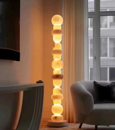 Sofa atmosphere lighting modern living room floor lamp - D28 * H160CM