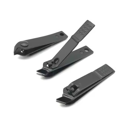Nail clippers black tool set